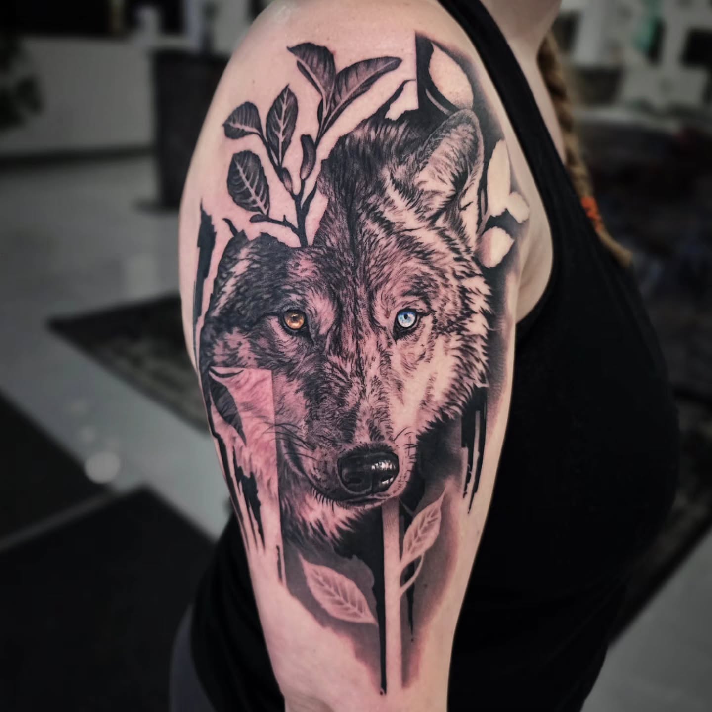 Tattoo by @tattoos_by_julia — realism, black_and_grey