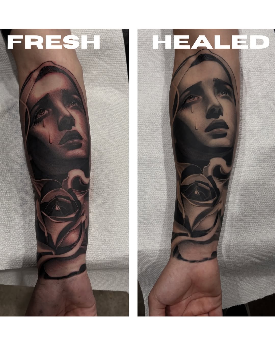 Tattoo by @xaviersalinastats β realism, black_and_grey