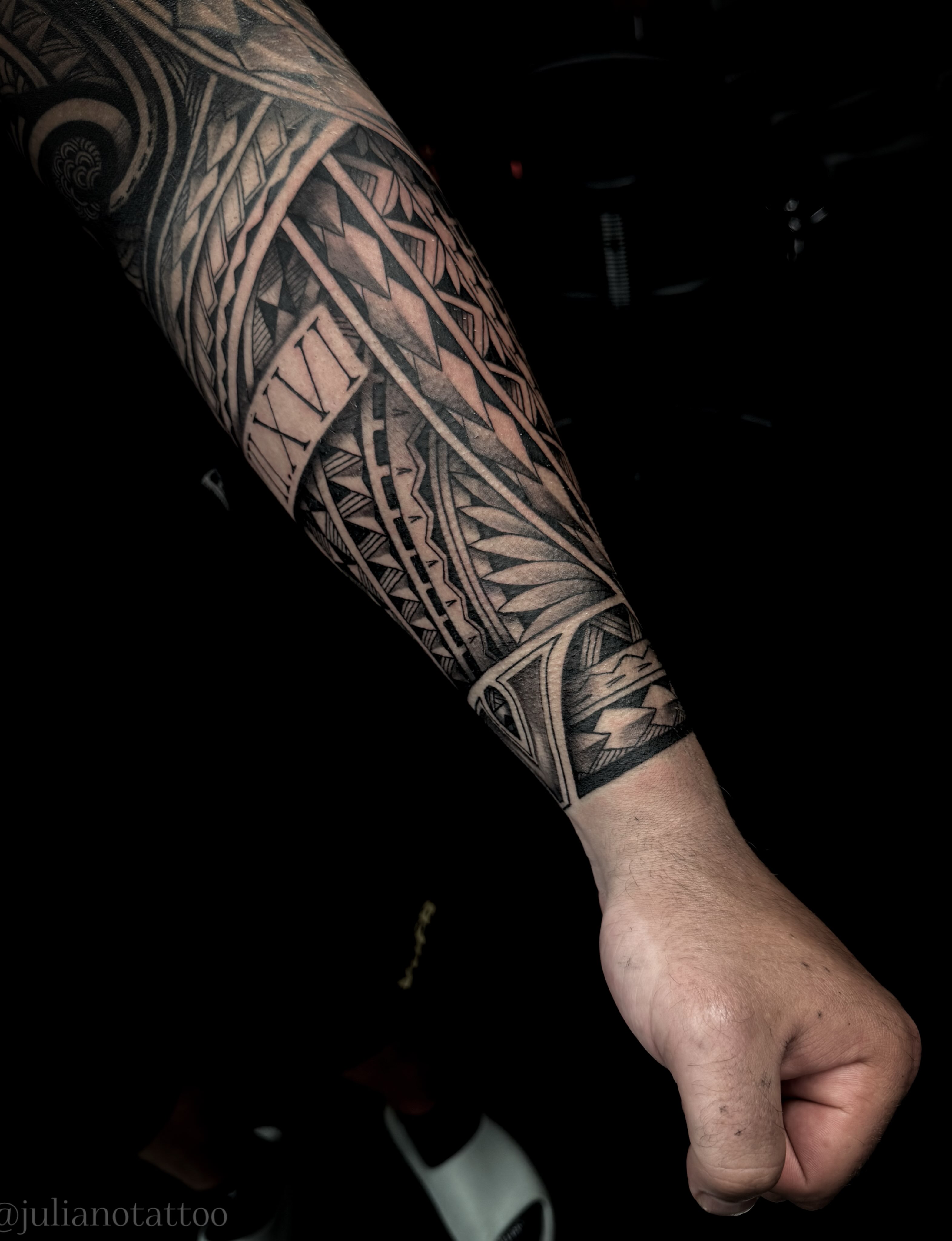 Tattoo by @julianotattoo — tribal