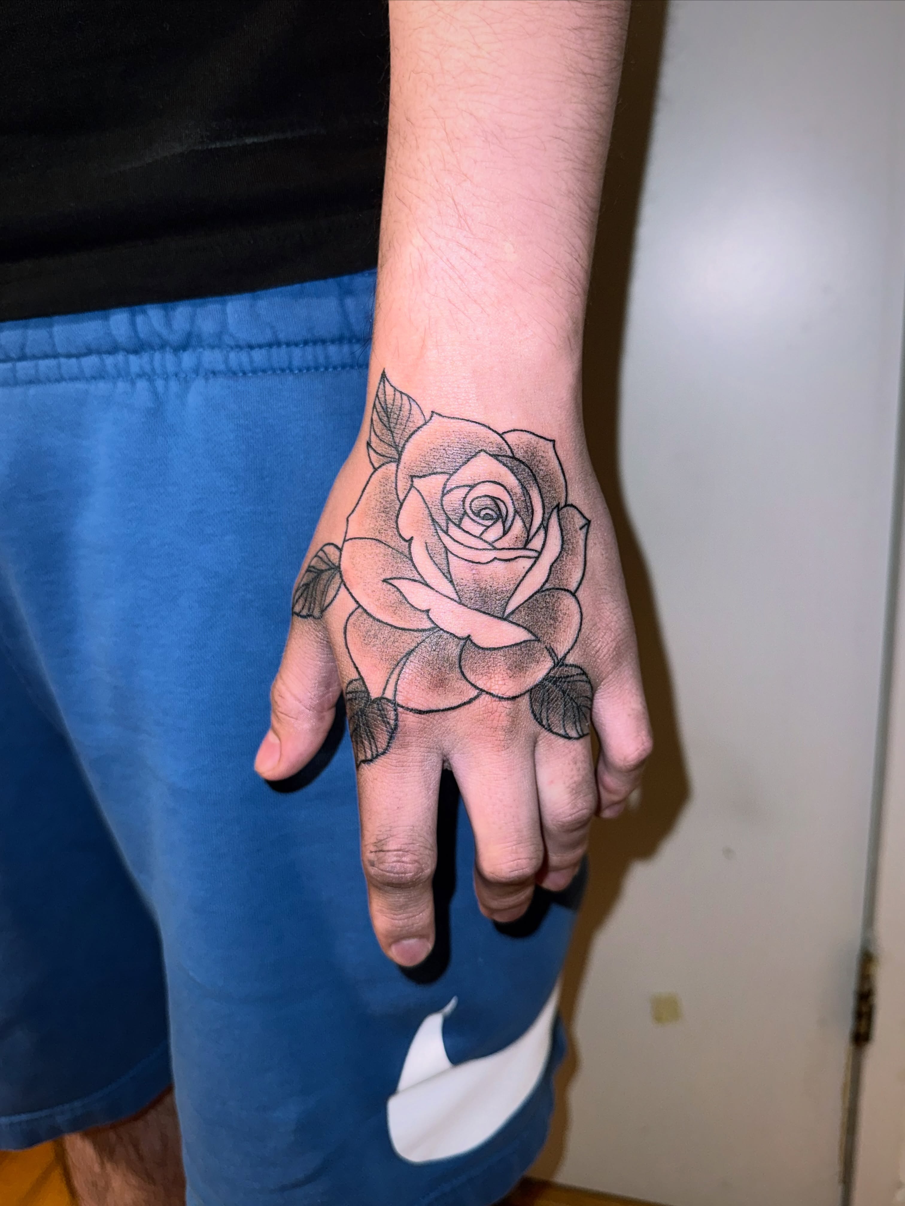 Tattoo by @sosie.tattoo โ black_and_grey