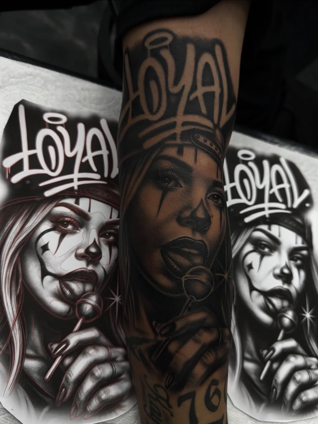 Tattoo by @alex_tatts760 — black_and_grey, realism