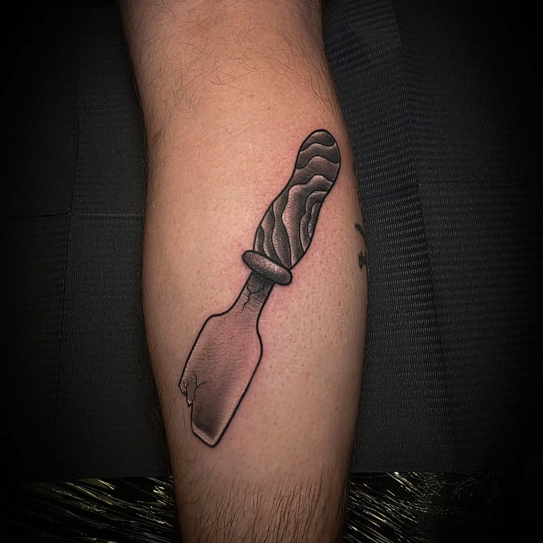 Tattoo by @fatboyink94 — black_and_grey, realism