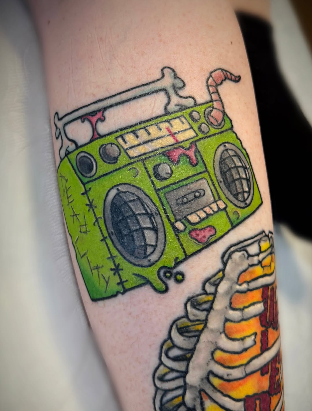 Tattoo by @krisnotch_tattoo — new_school