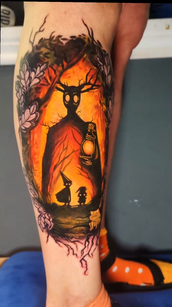 Tattoo by @bethanyjanetattoos — illustrative, dark_realism