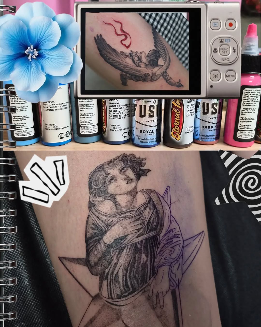 Tattoo by @idkdananicole β black_and_grey, realism