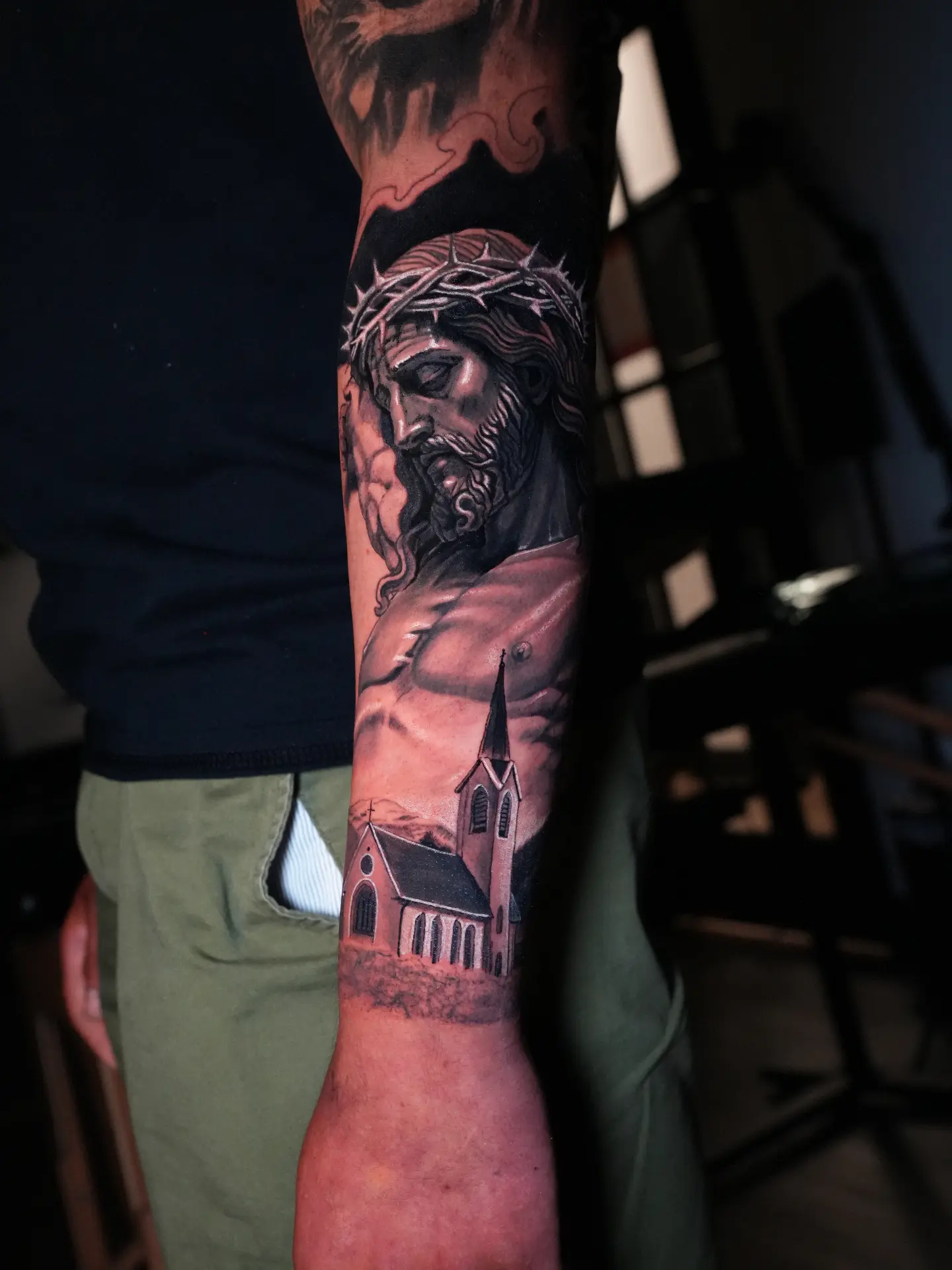Tattoo by @antop_art — realism, dark_realism