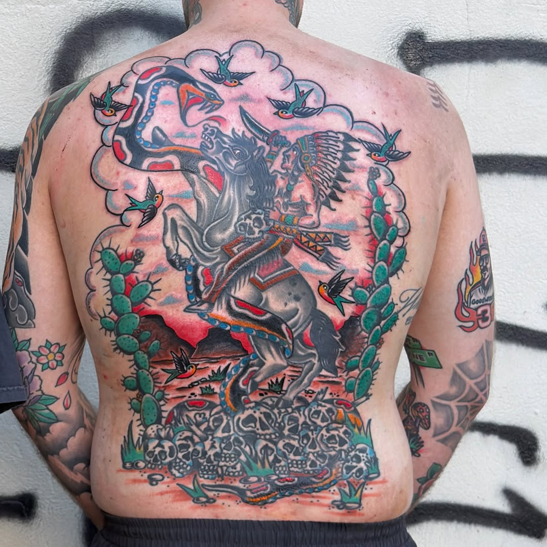Tattoo by @daverash_dstattoo — american_traditional, neo_traditional