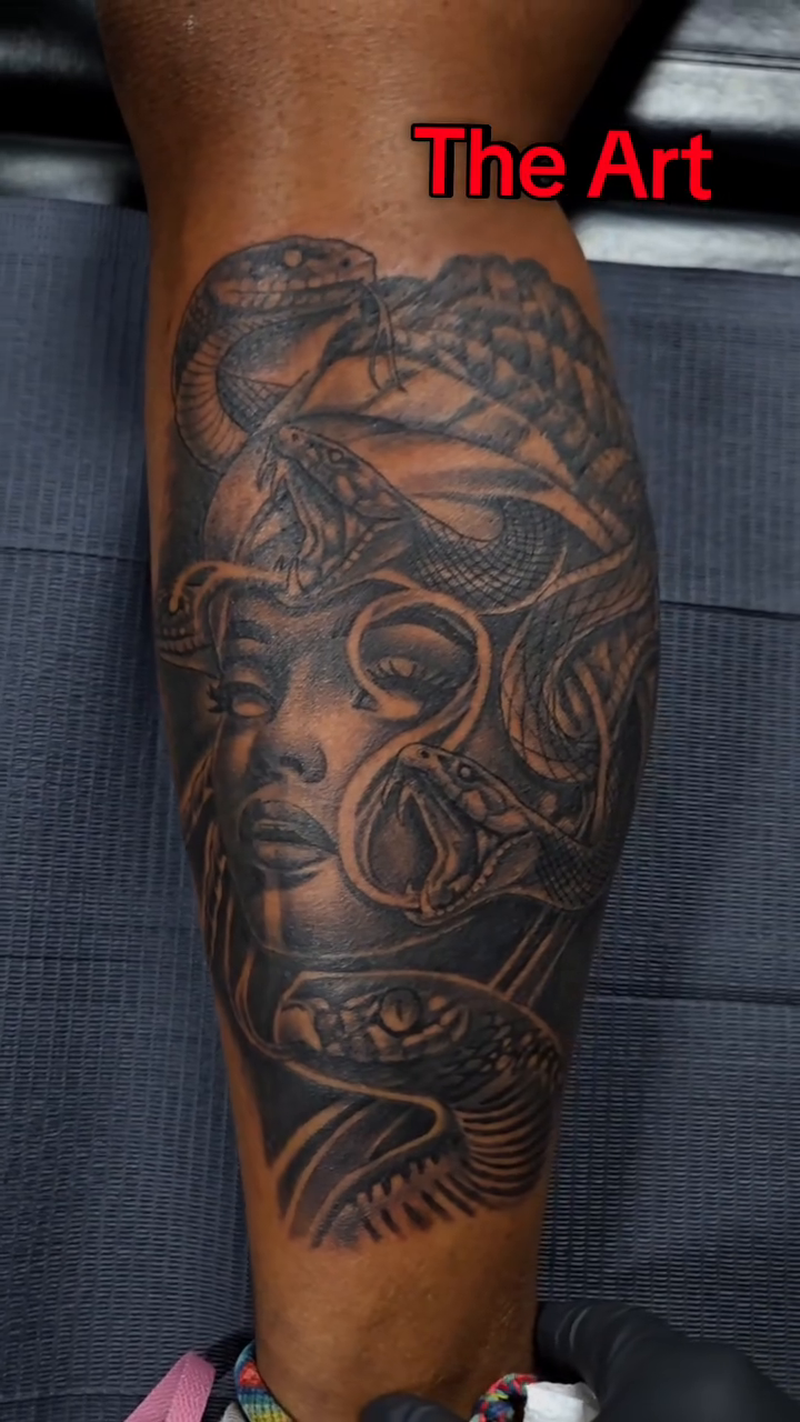 Tattoo by @thatdamcee — realism, black_and_grey