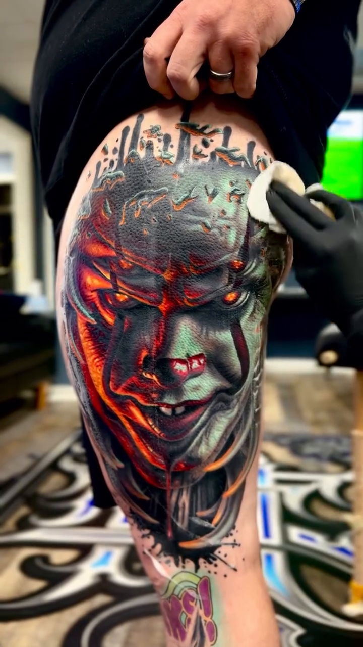 Tattoo by @jwells_tattoos — realism, dark_realism
