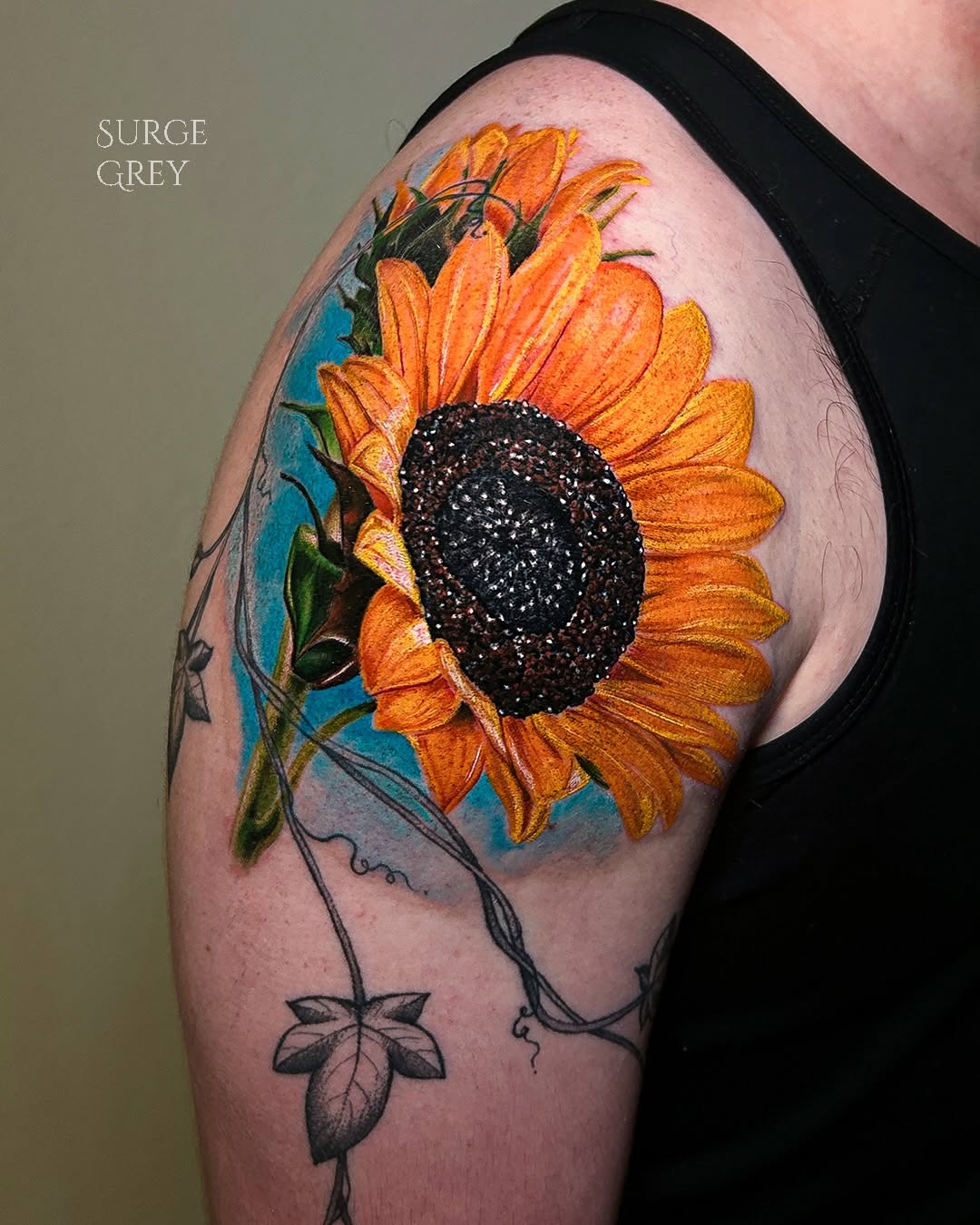 Tattoo by @surgegrey β realism, color