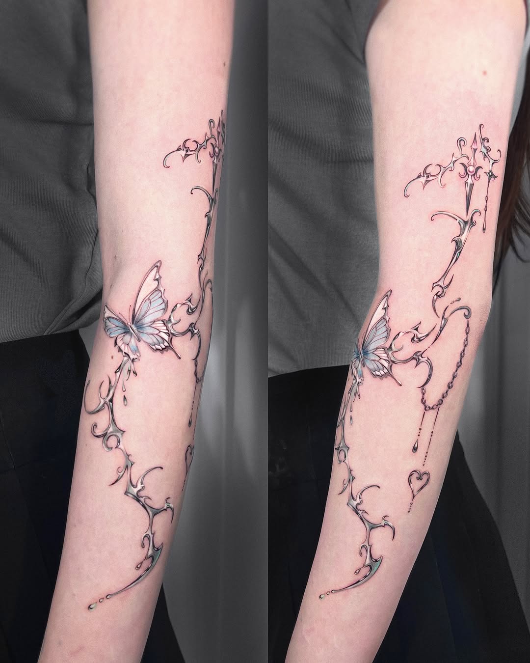 Tattoo by @yoda_ink — fine_line, ornamental