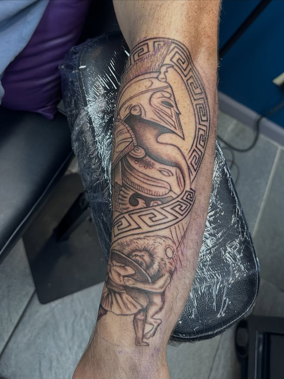 Tattoo by @mikailajean.designs — black_and_grey, realism