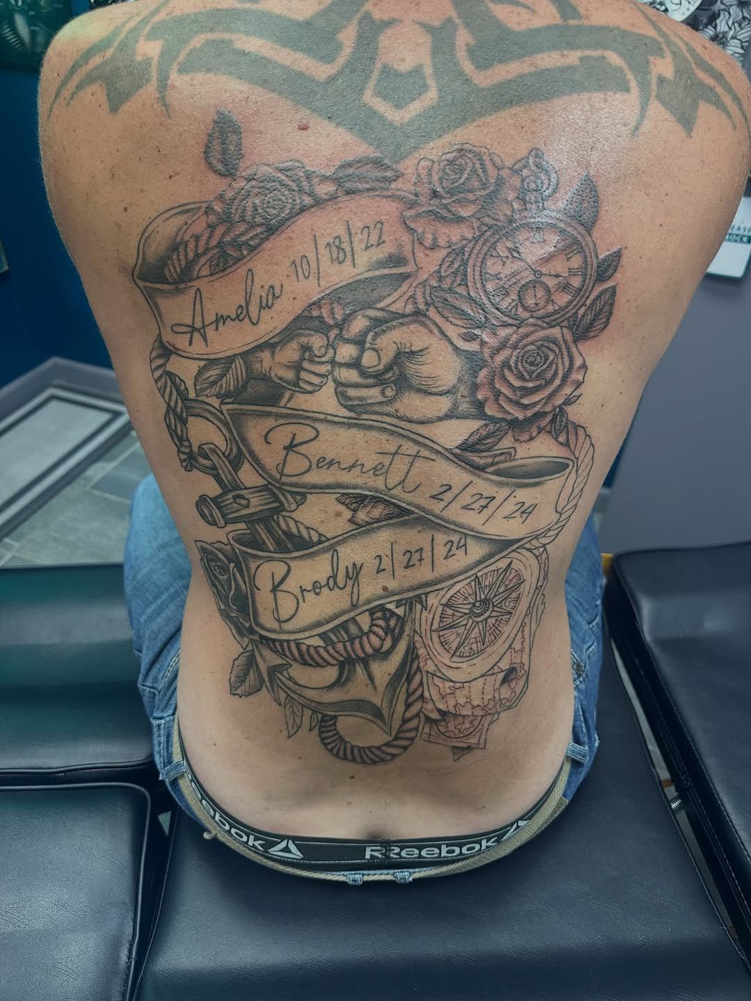 Tattoo by @mikailajean.designs — black_and_grey, realism