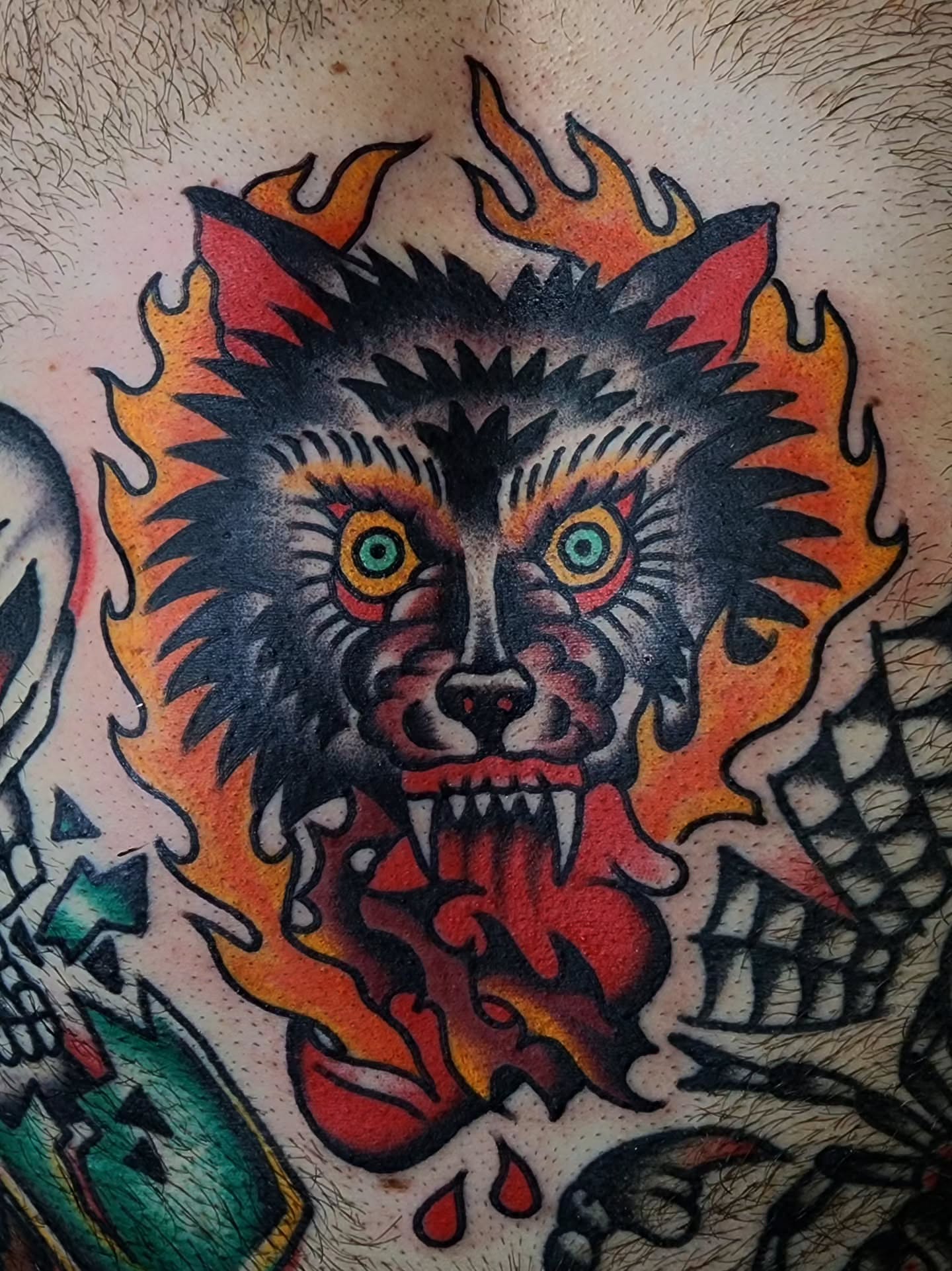 Tattoo by @badnews.tattoos — american_traditional