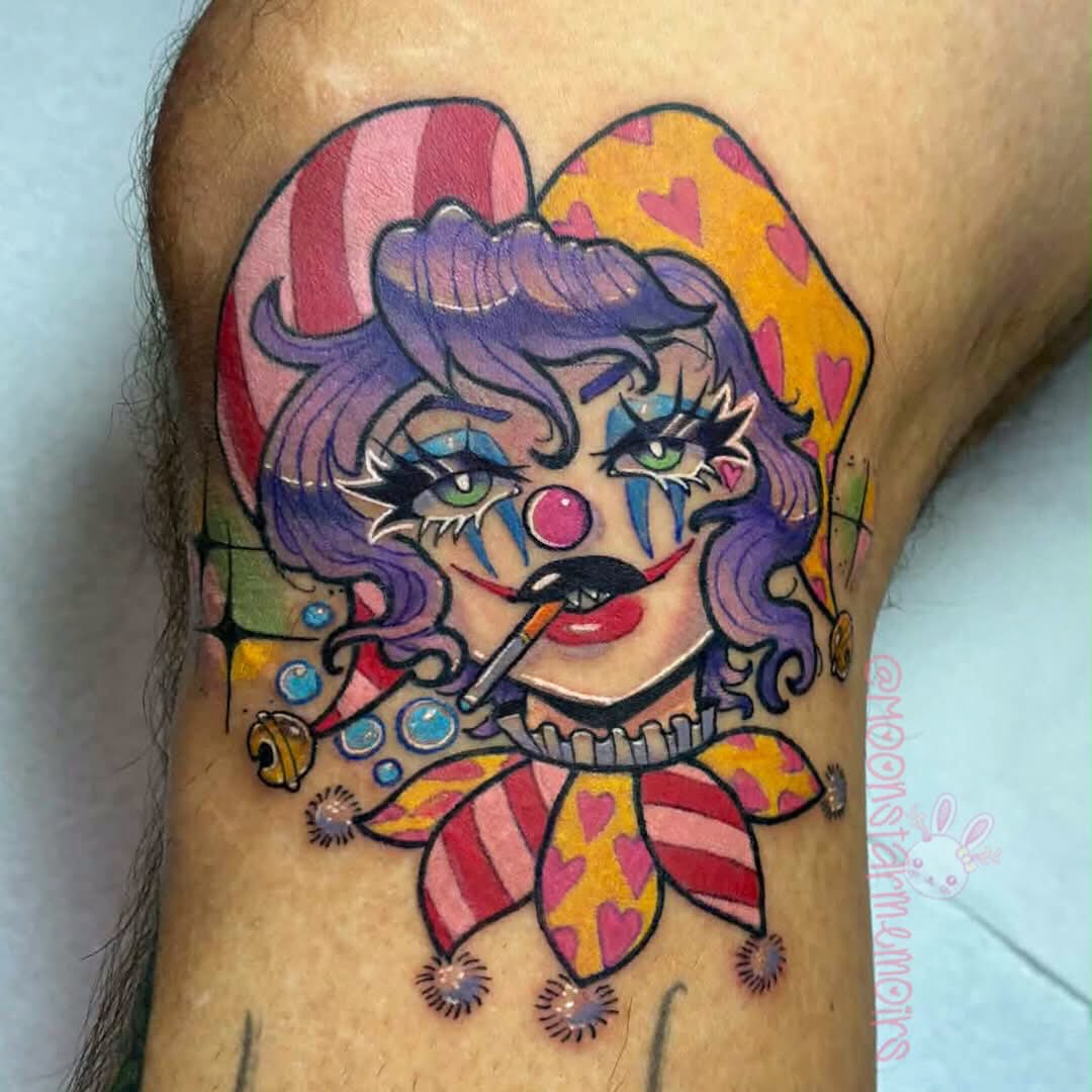 Tattoo by @moonstarmemoirs โ american_traditional