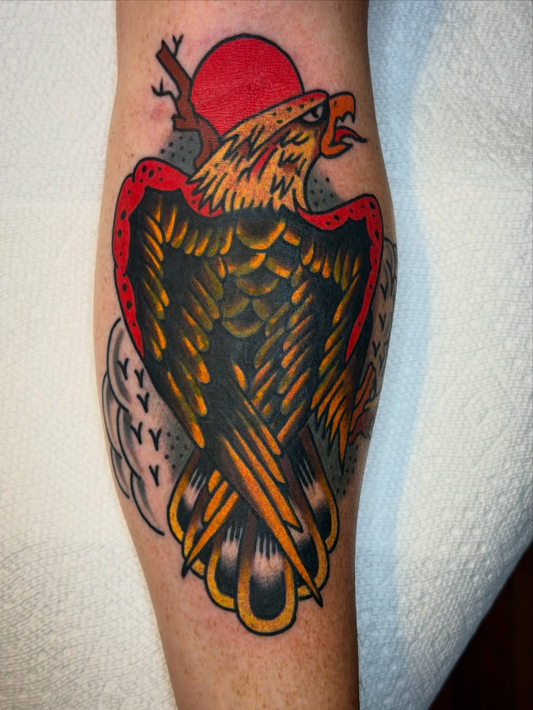 Tattoo by @nickmorantattooer — american_traditional