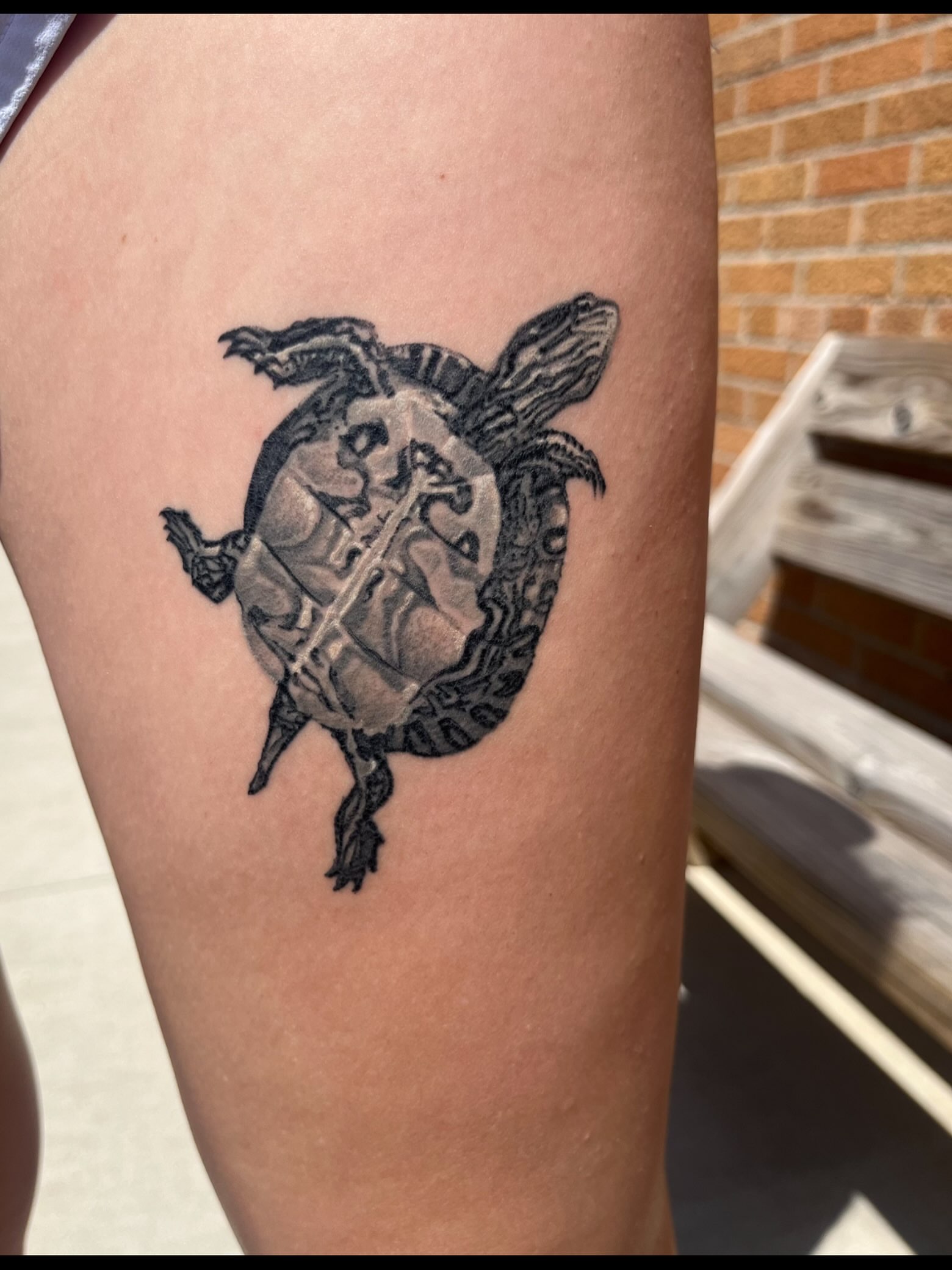 Tattoo by @artofmillion — black_and_grey