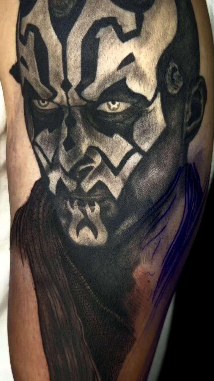 Tattoo by @brooksctattoos — realism, black_and_grey