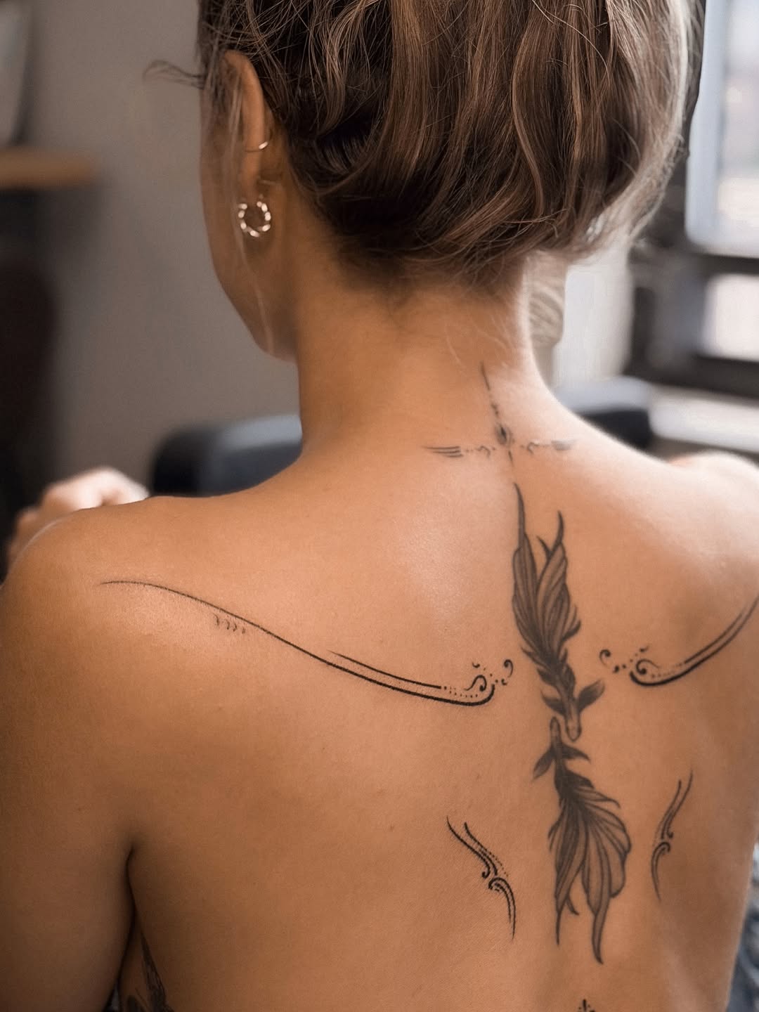 Tattoo by @tattoo_hazzard β fine_line, ornamental