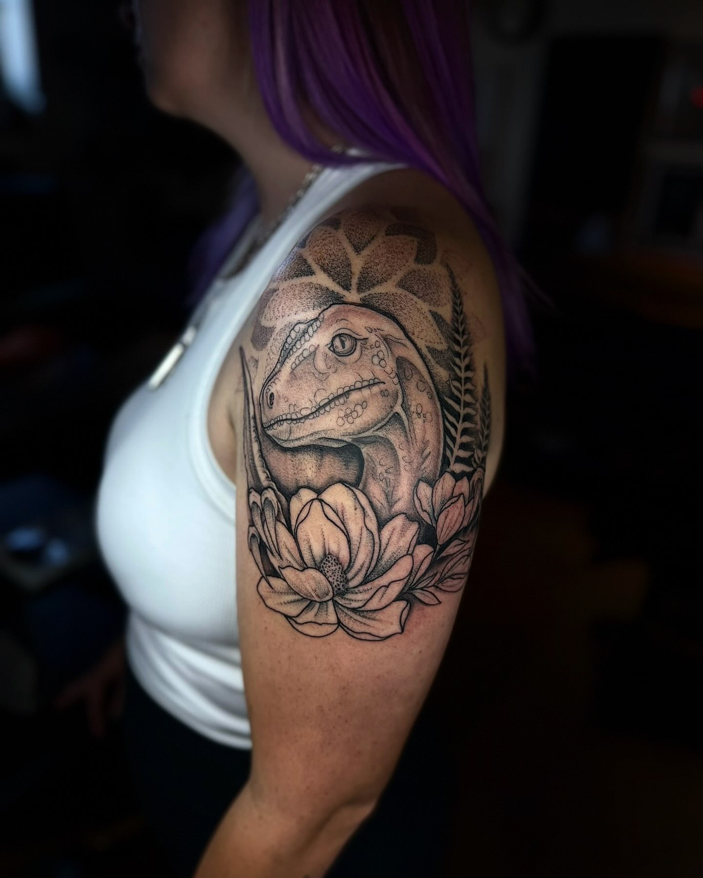 Tattoo by @mackmade.tattoos — realism, black_and_grey