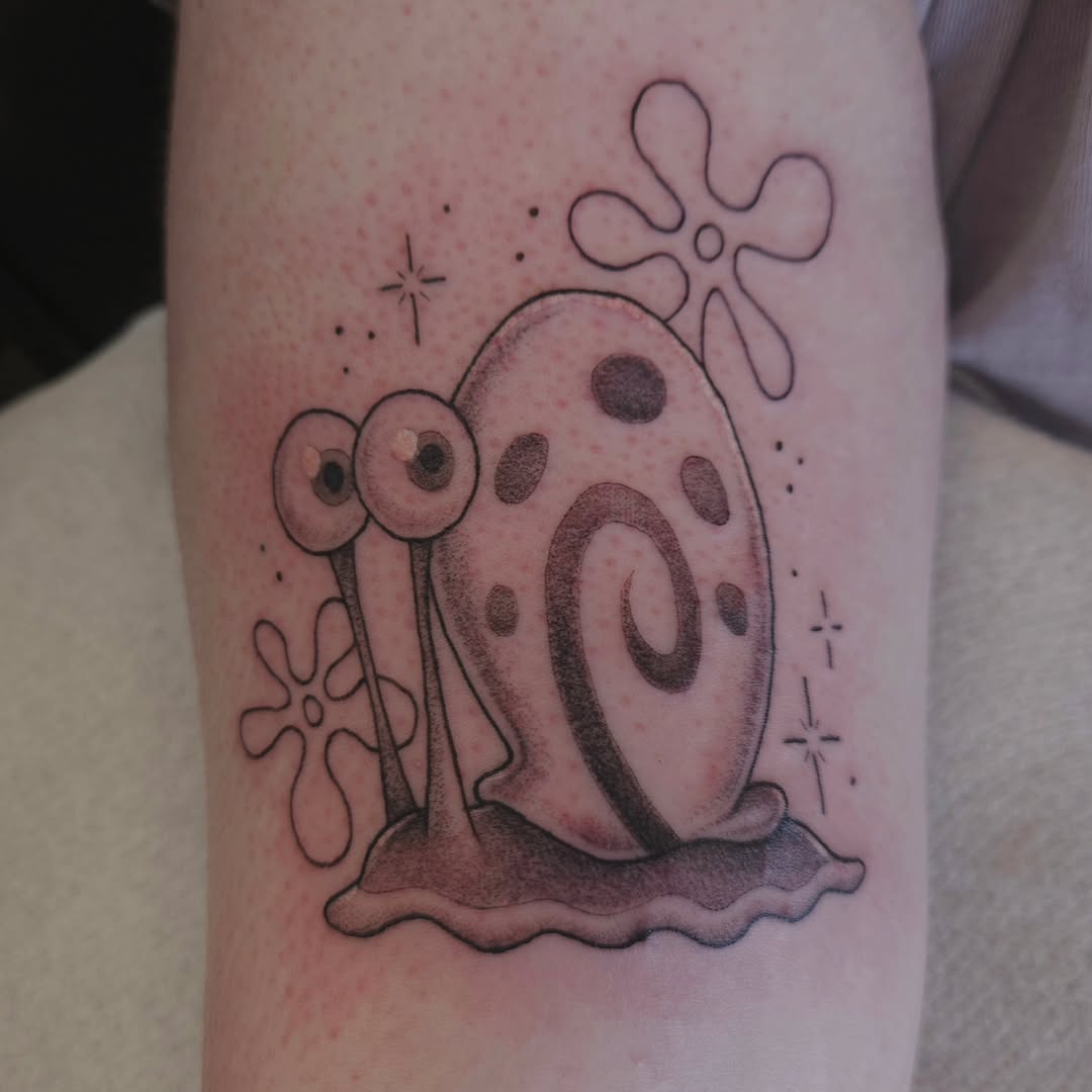 Tattoo by @shelbystattoos β anime, black_and_grey