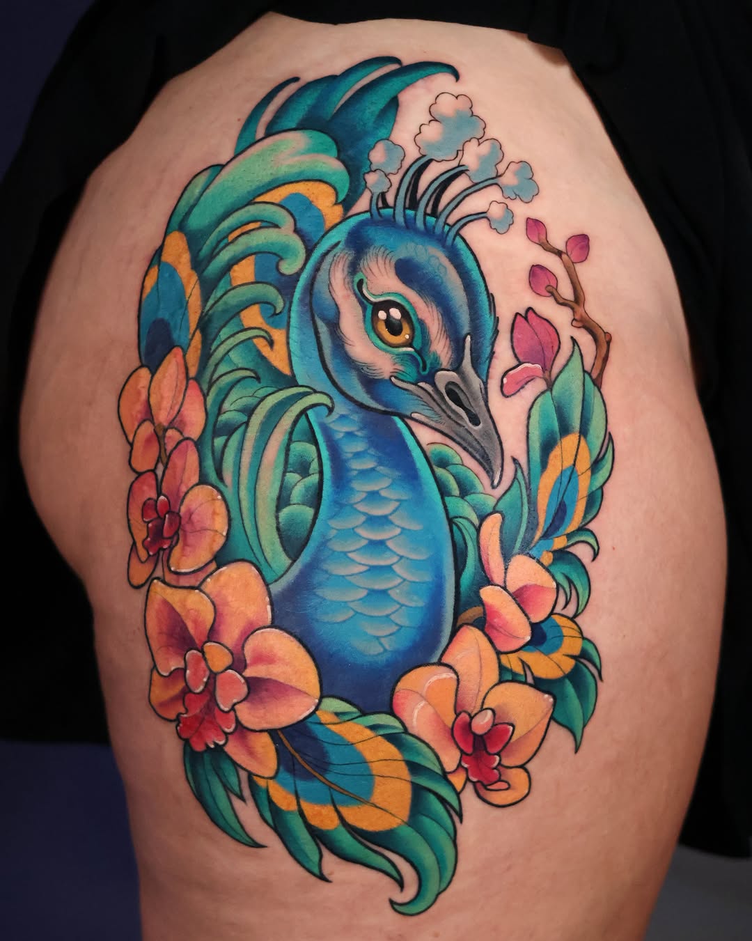 Tattoo by @tallsarahtattoos — neo_traditional, realism