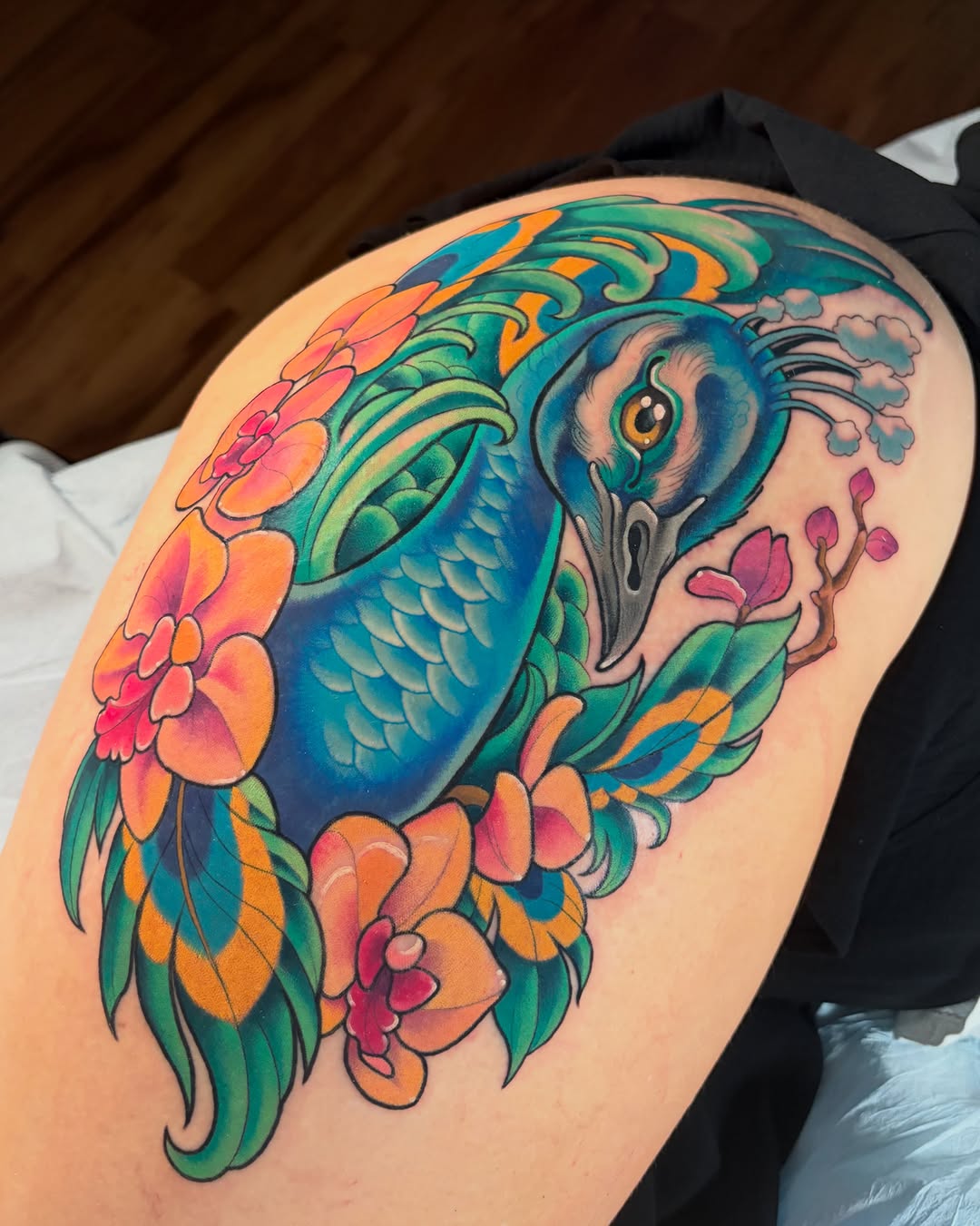Tattoo by @tallsarahtattoos — neo_traditional, realism