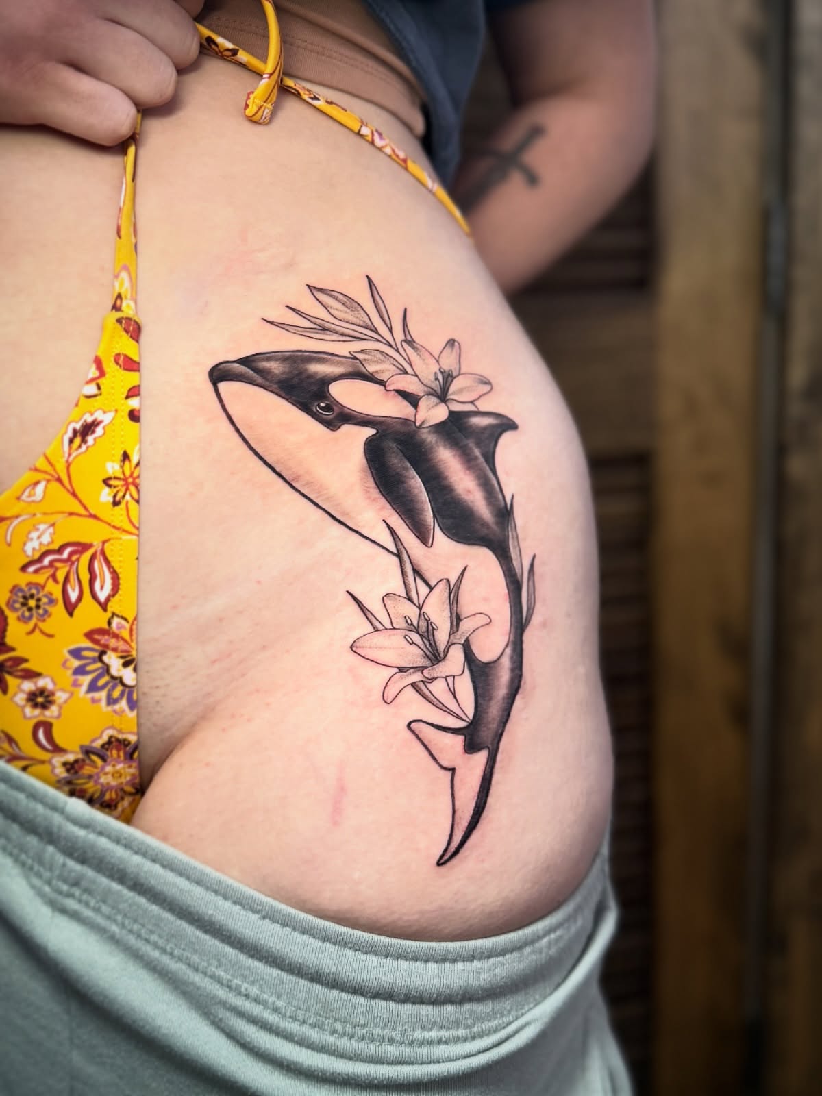 Tattoo by @britter_tattoos — black_and_grey