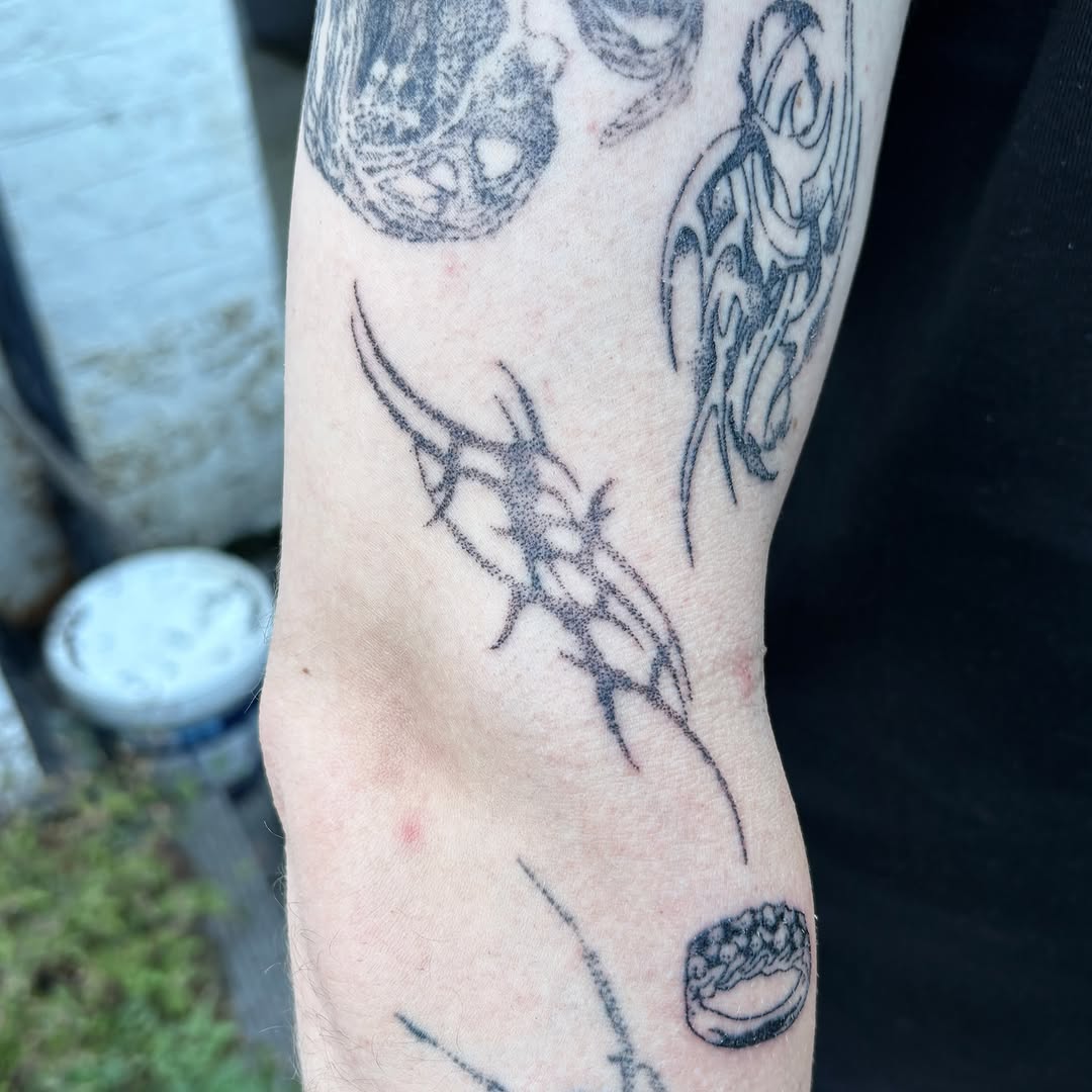 Tattoo by @siilvester — tribal