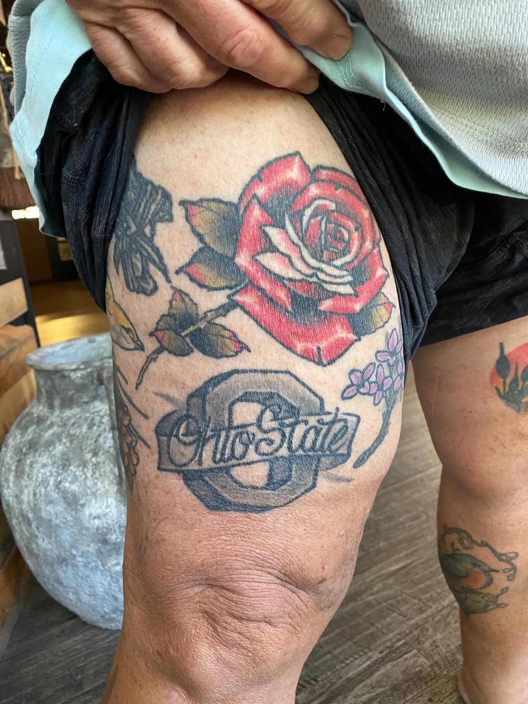 Tattoo by @kylekozektattoos — american_traditional, lettering_script