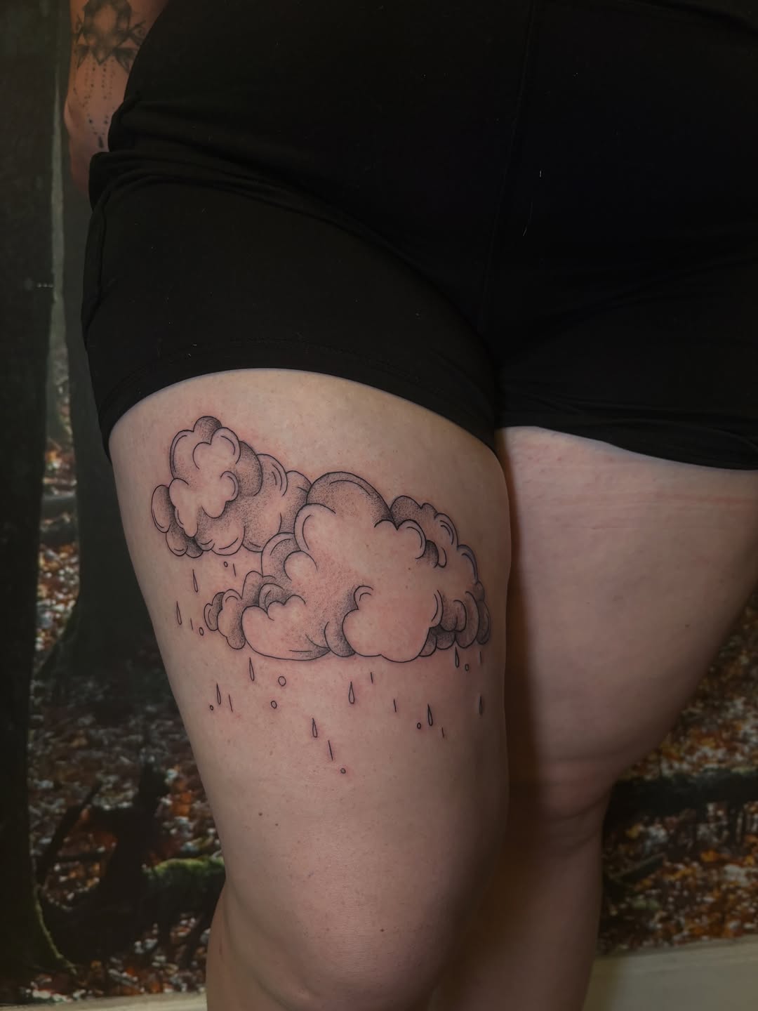 Tattoo by @alainabrooktats — fine_line, black_and_grey