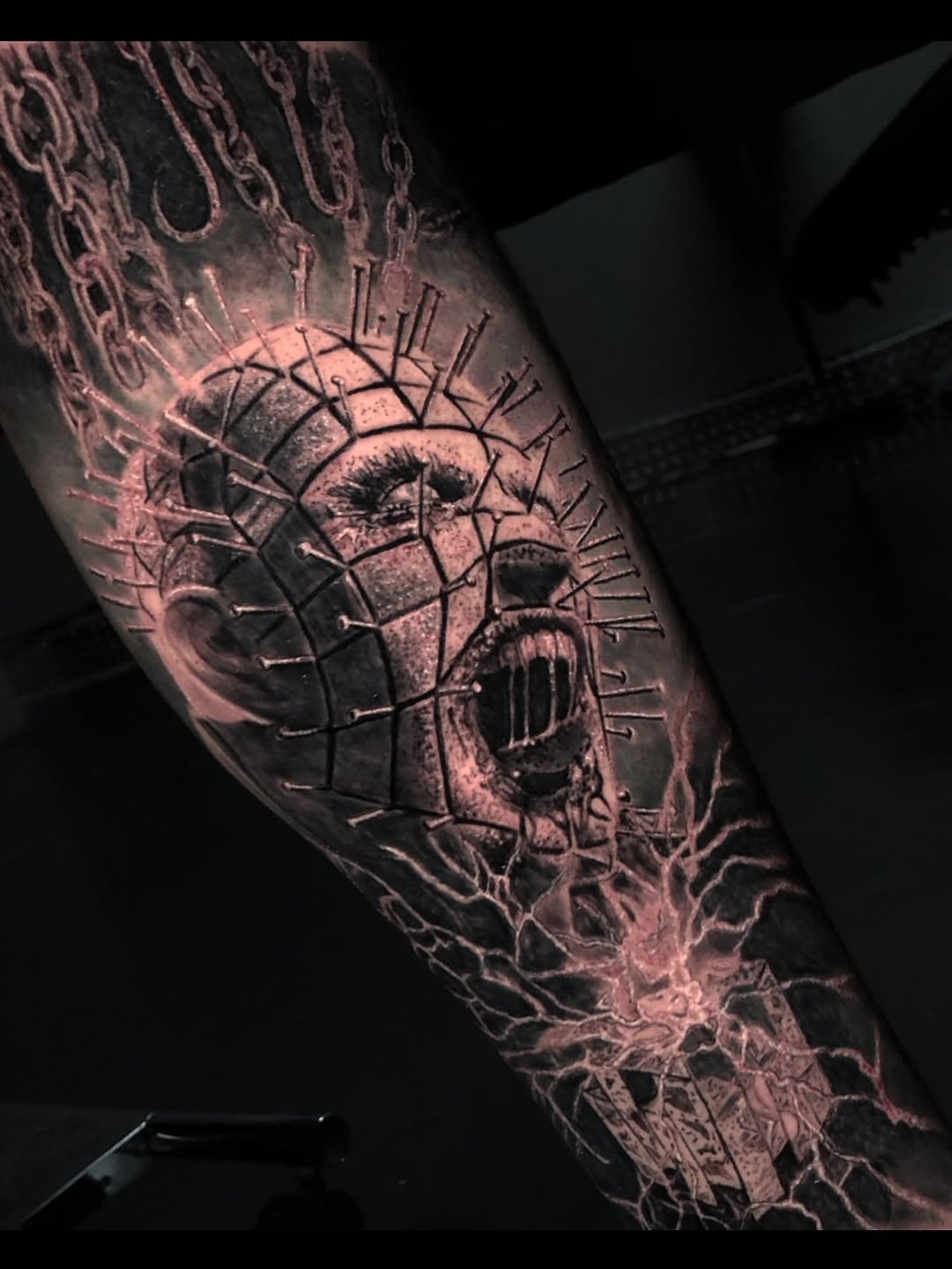 Tattoo by @maverickmayesart — realism, dark_realism