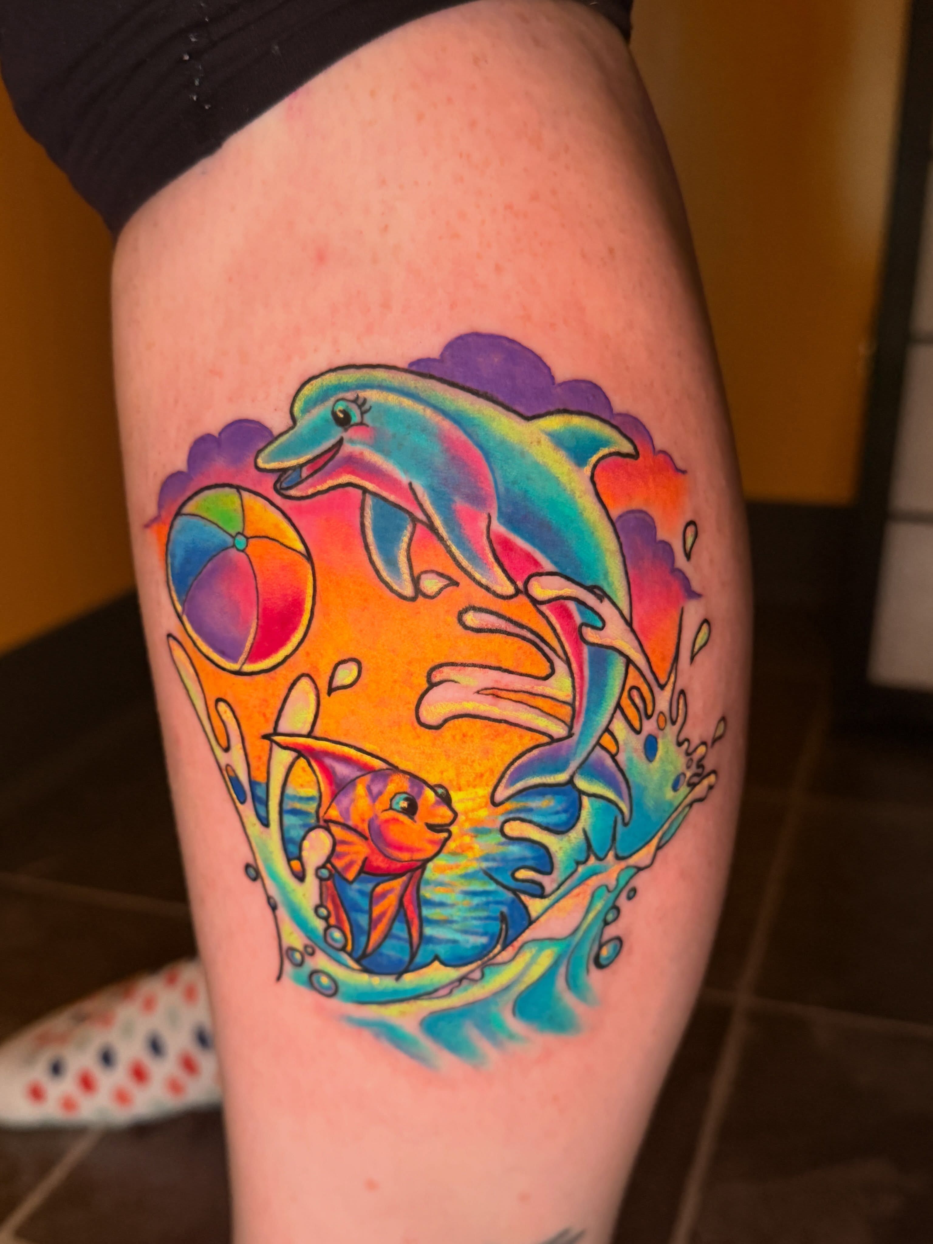 Tattoo by @samanthahouston_art — new_school, watercolor