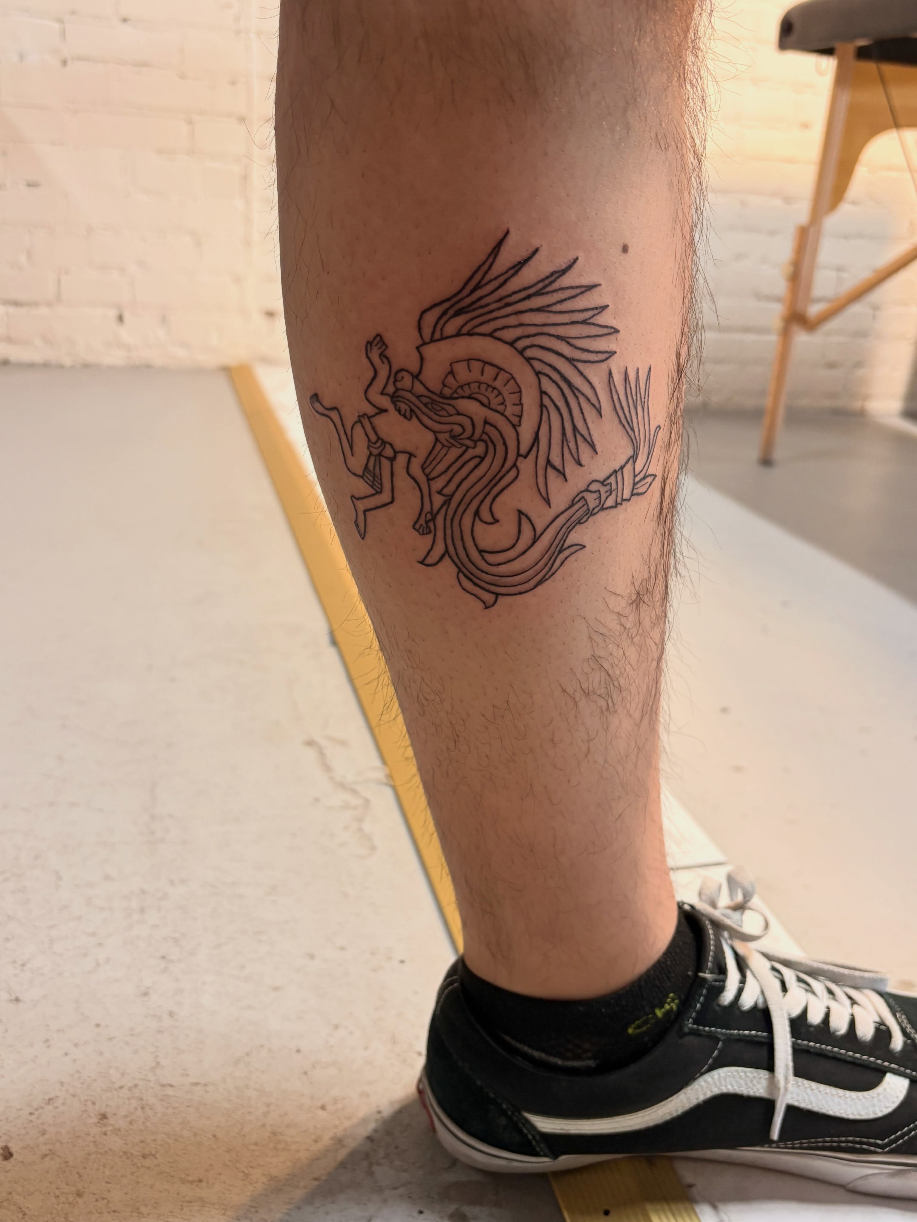 Tattoo by @bella._.desantiago — black_and_grey