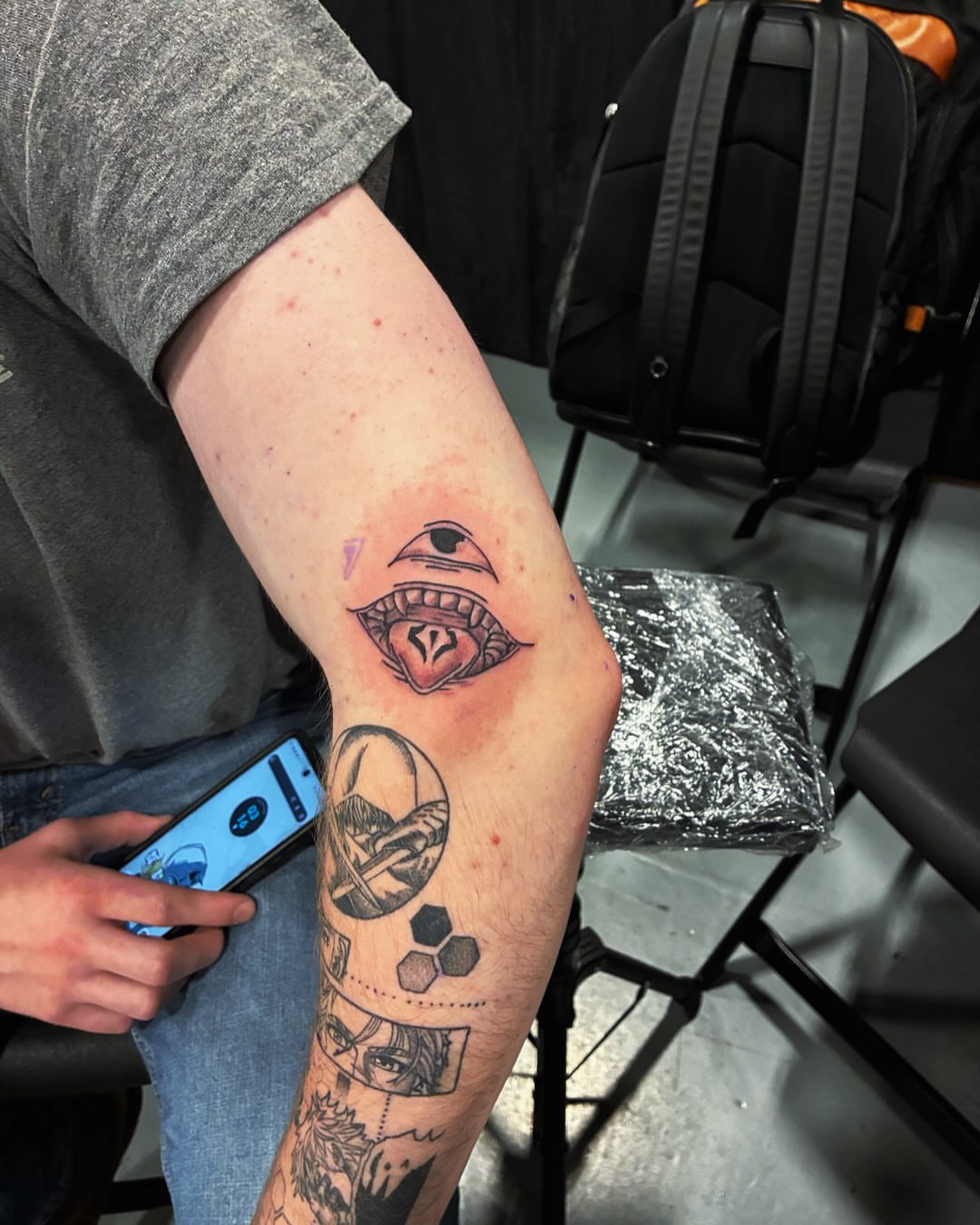 Tattoo by @unobhmg — black_and_grey