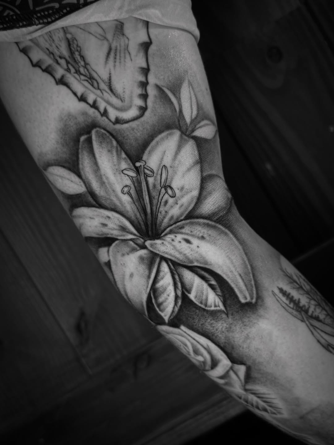 Tattoo by @mackmade.tattoos — realism, black_and_grey