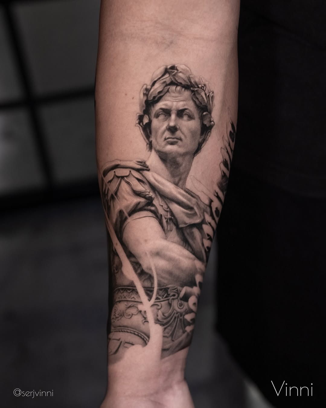 Tattoo by @serjvinni — realism, black_and_grey