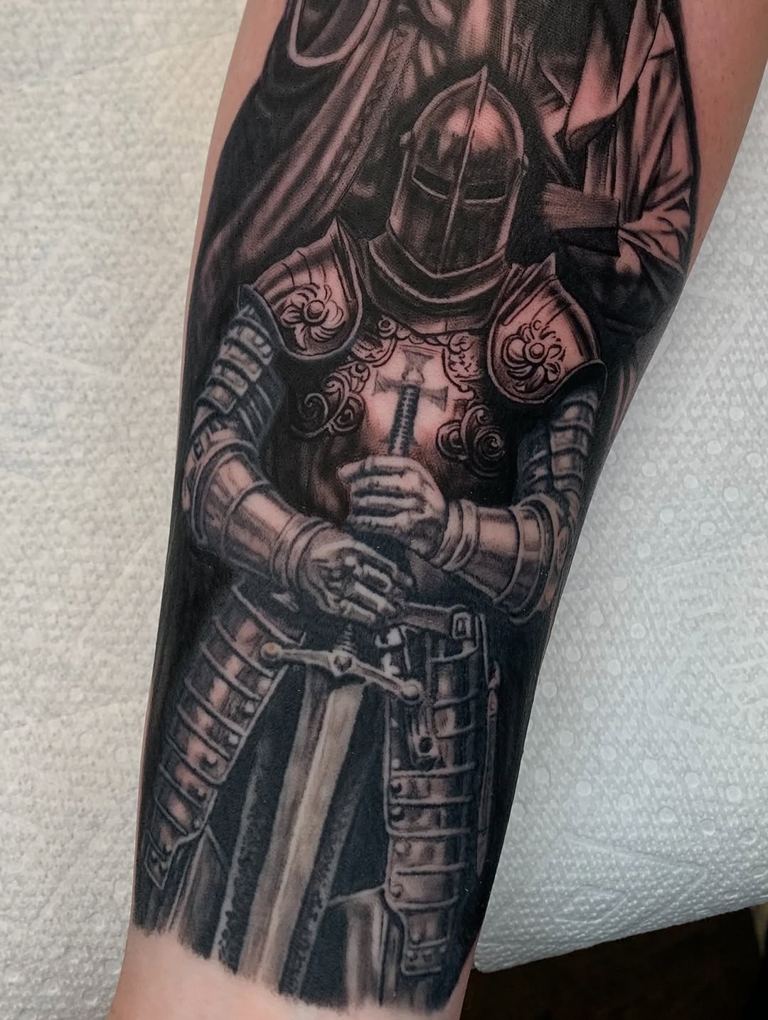 Tattoo by @jimboslicetat2 — realism, black_and_grey