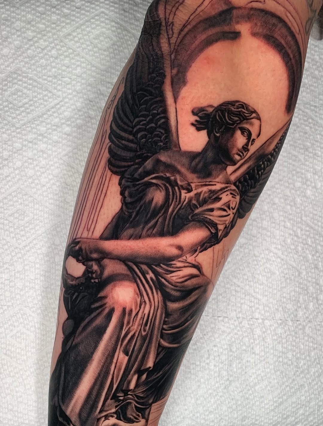 Tattoo by @jimboslicetat2 — realism, black_and_grey