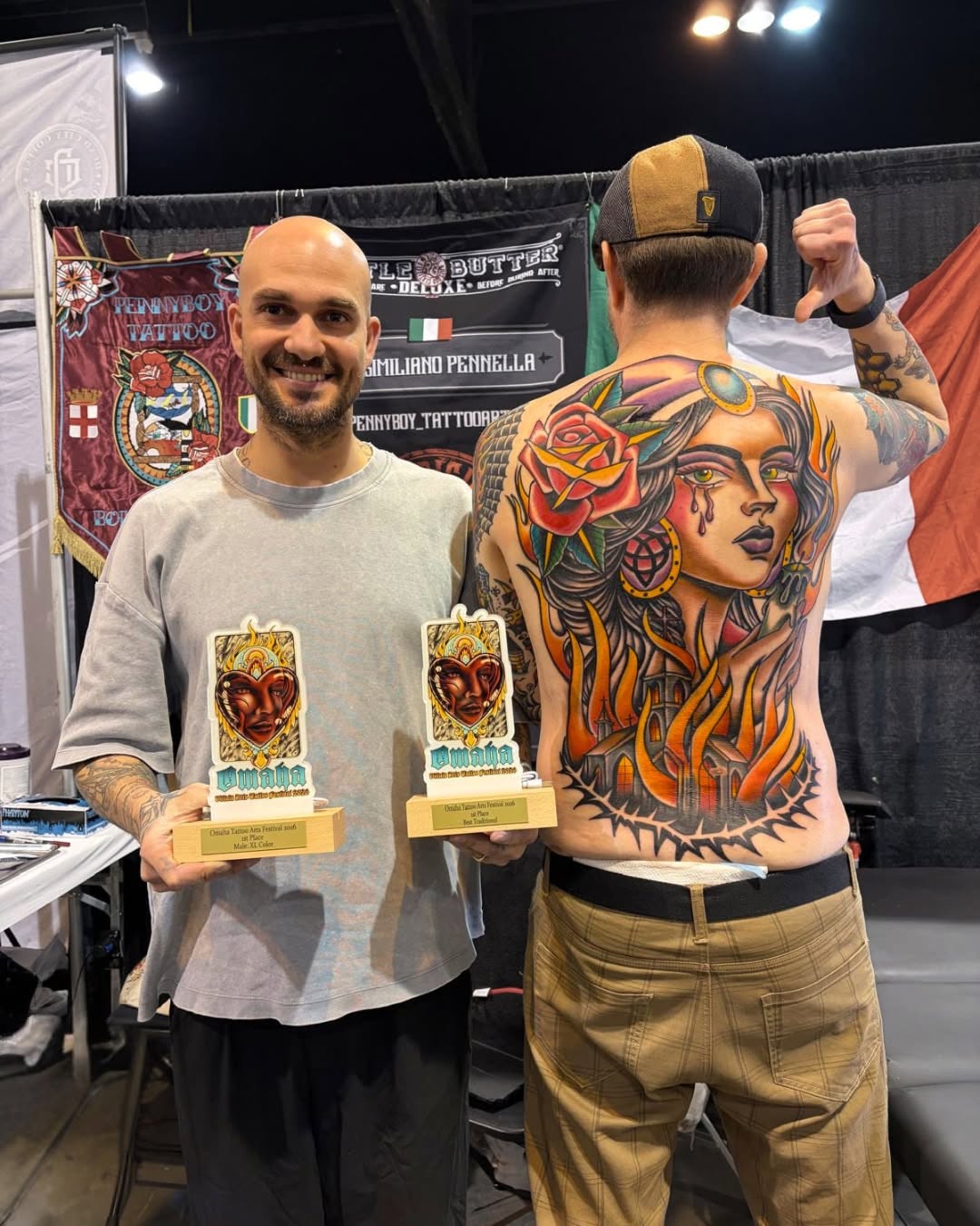 Tattoo by @pennyboy_tattooartist — neo_traditional, trash_polka
