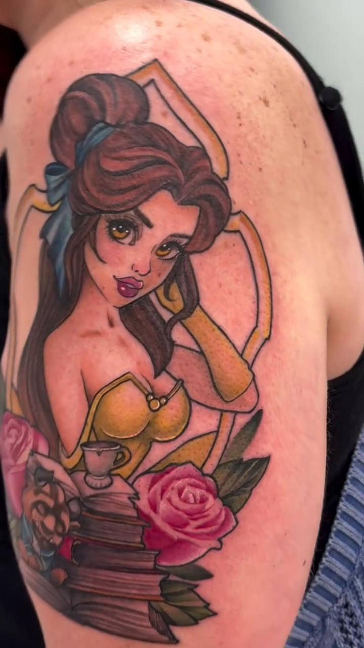 Tattoo by @shelbyraia — neo_traditional, anime