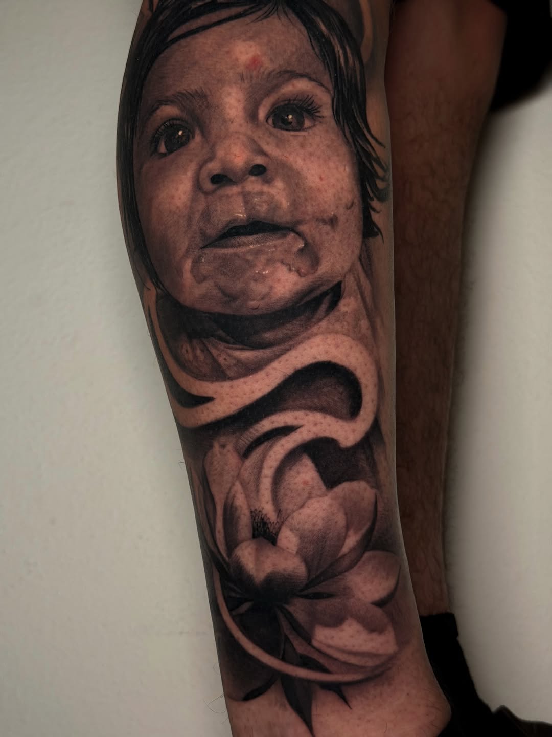 Tattoo by @inkedbykiki — realism, black_and_grey