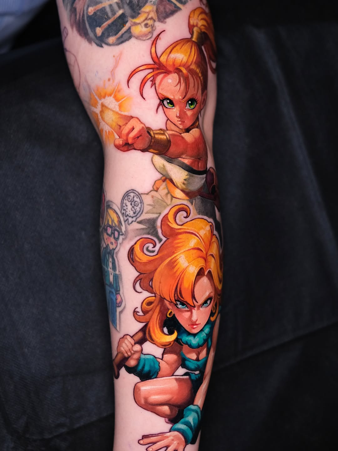 Tattoo by @delai_dzen — anime