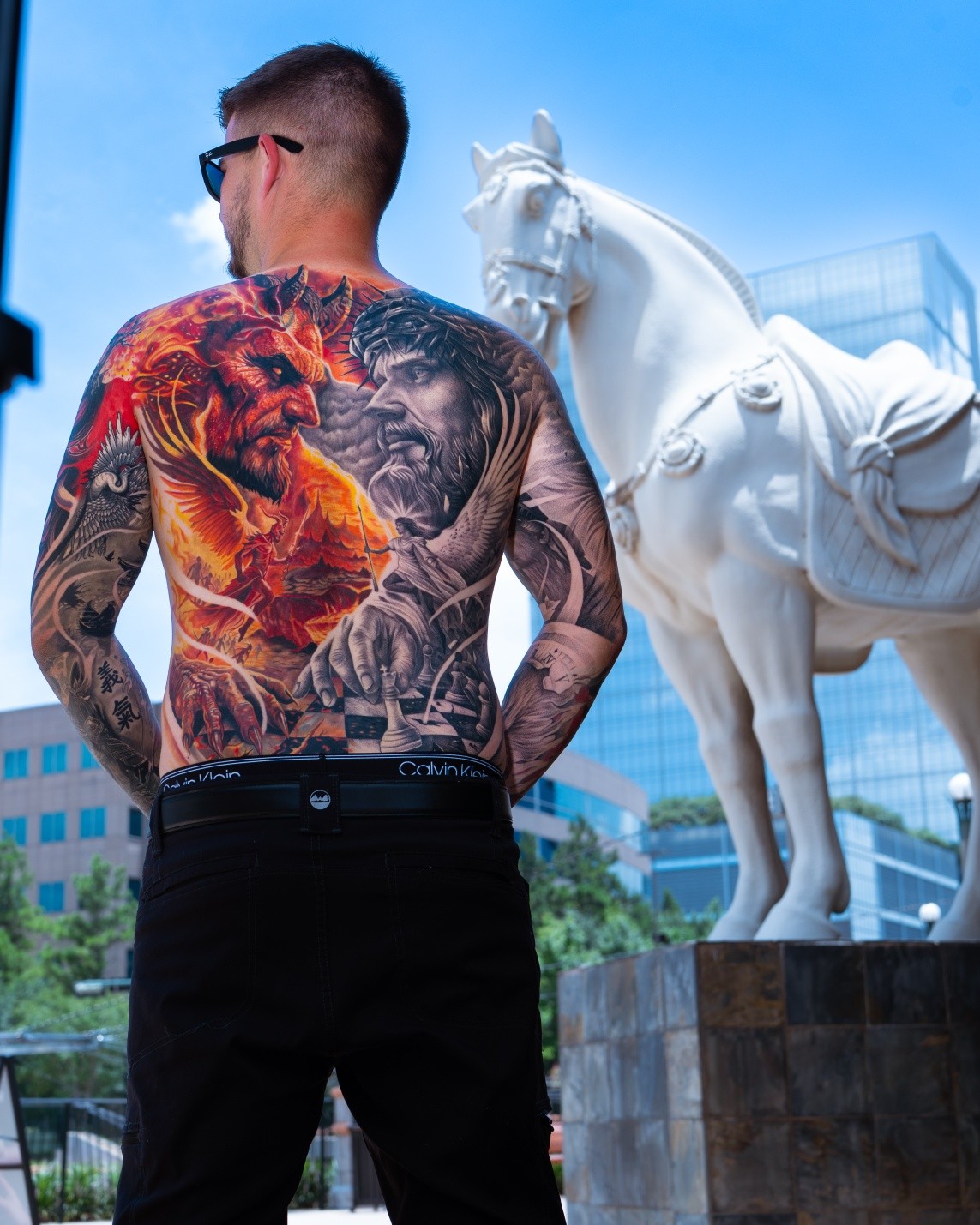 Tattoo by @vicmantattooartist — realism, dark_realism
