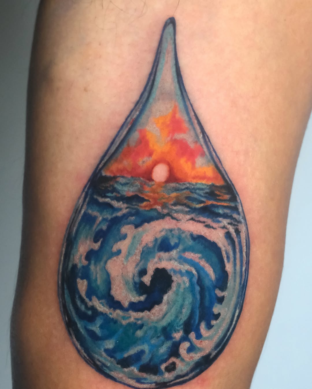 Tattoo by @paperairplanejane — dotwork, realism
