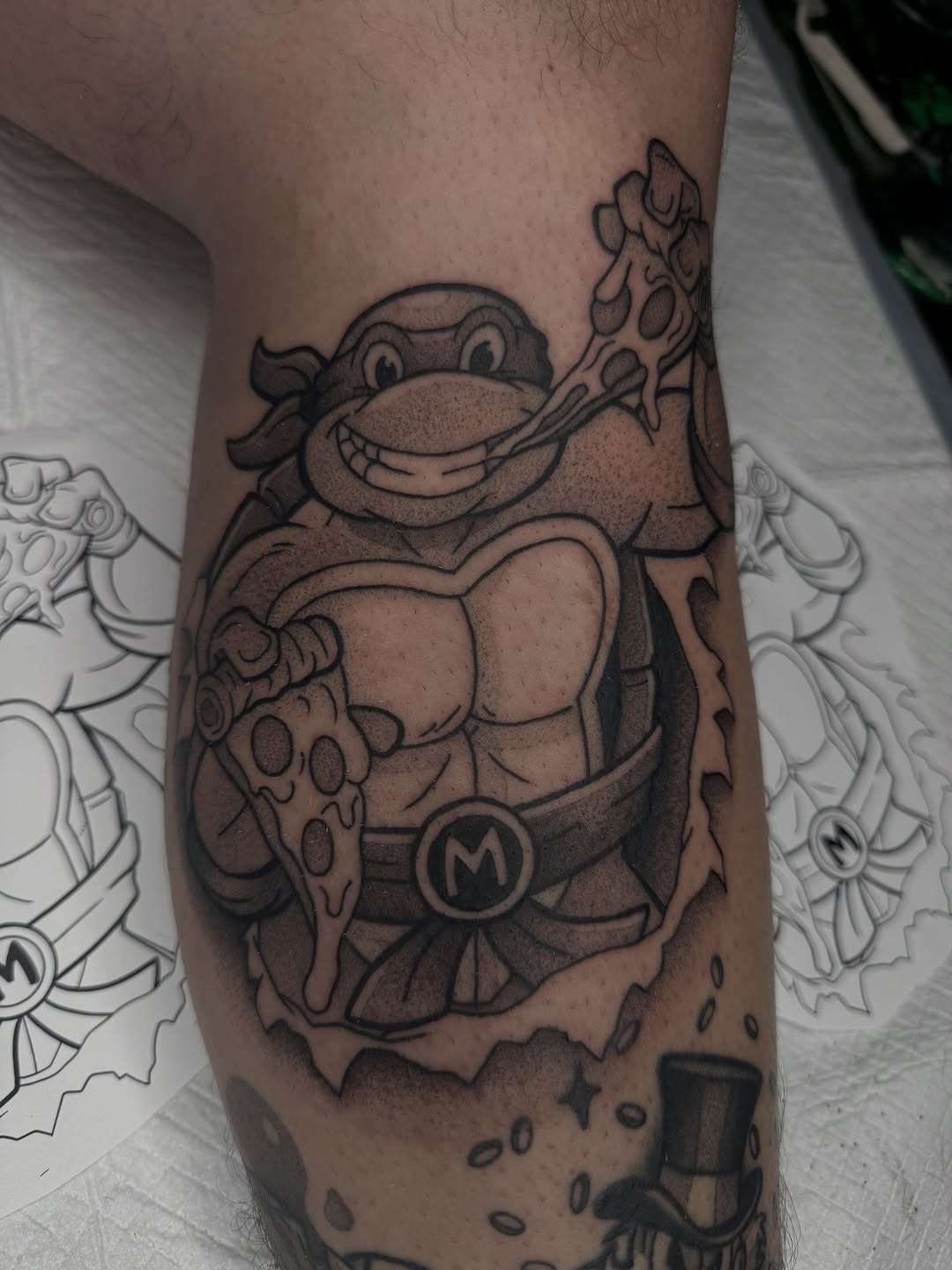 Tattoo by @donniebydesign — new_school, anime