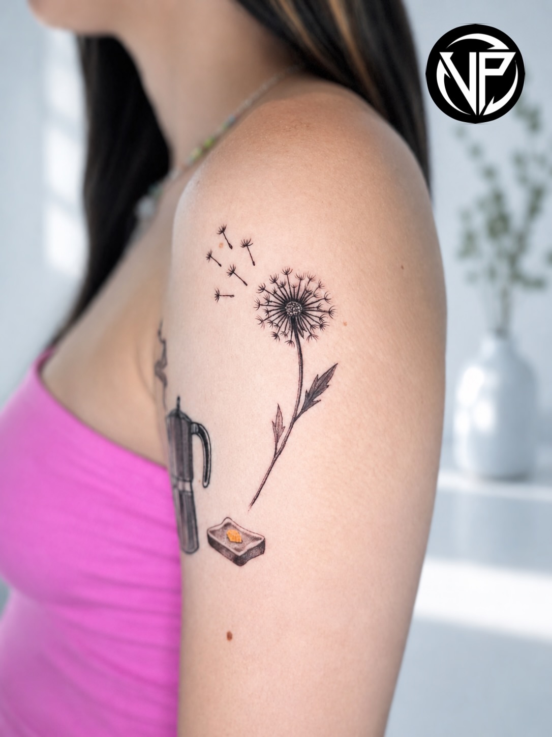 Tattoo by @vu.holistic — dotwork, realism
