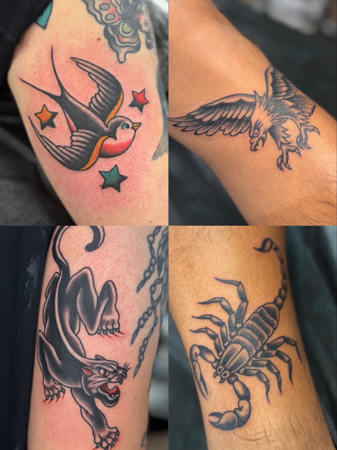 Tattoo by @starahtattoo — american_traditional, black_and_grey