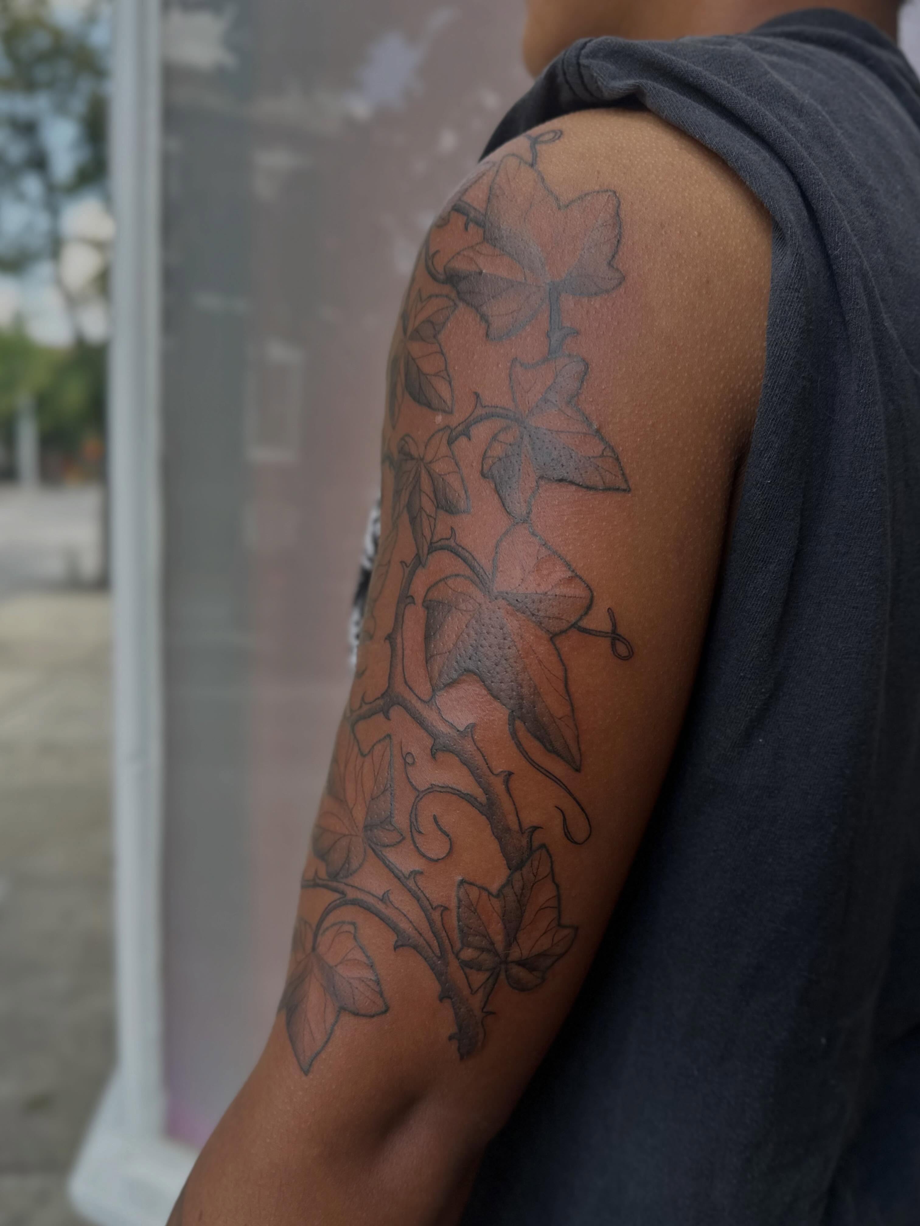 Tattoo by @michasoltattoo — black_and_grey