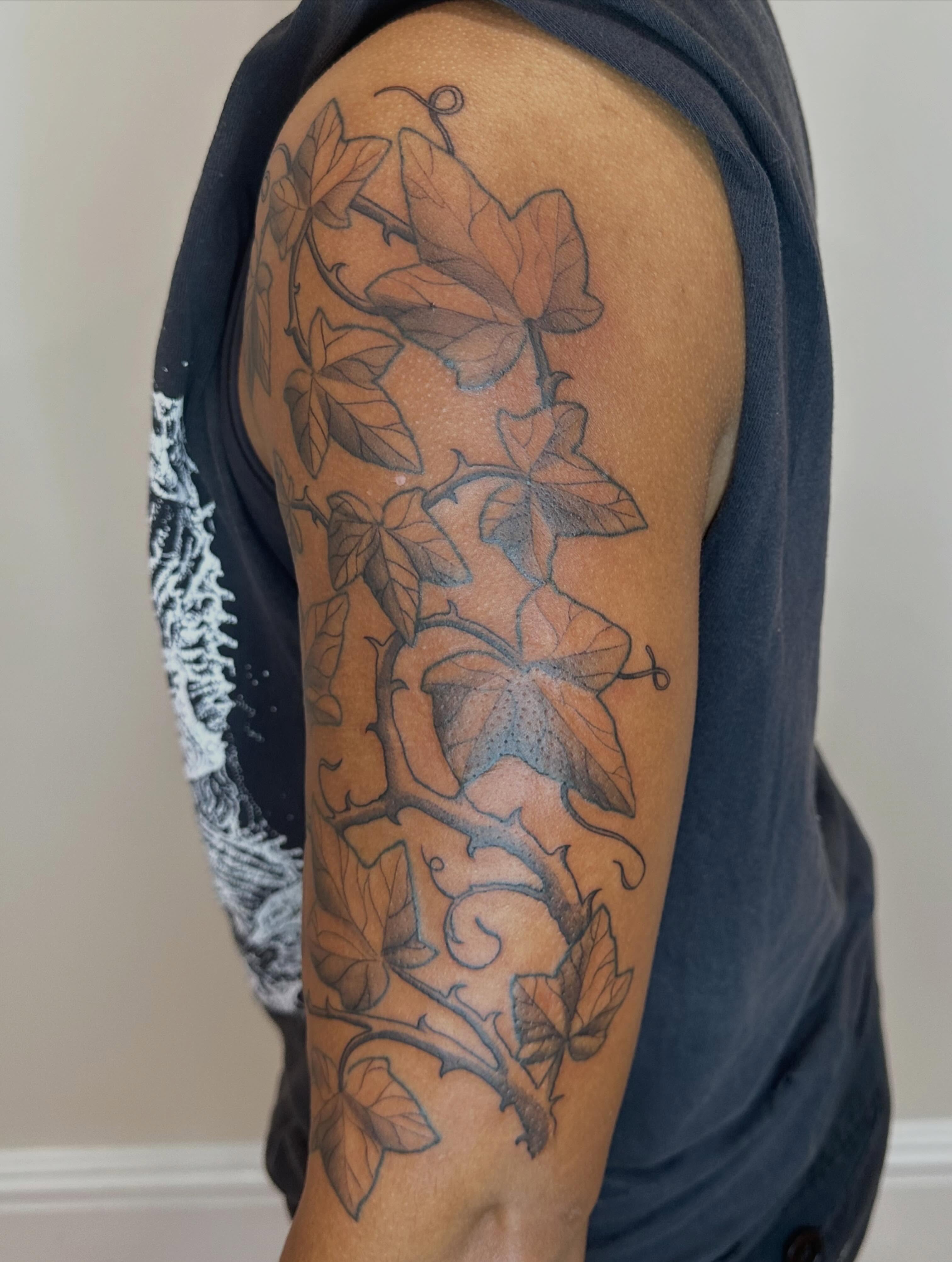Tattoo by @michasoltattoo — black_and_grey